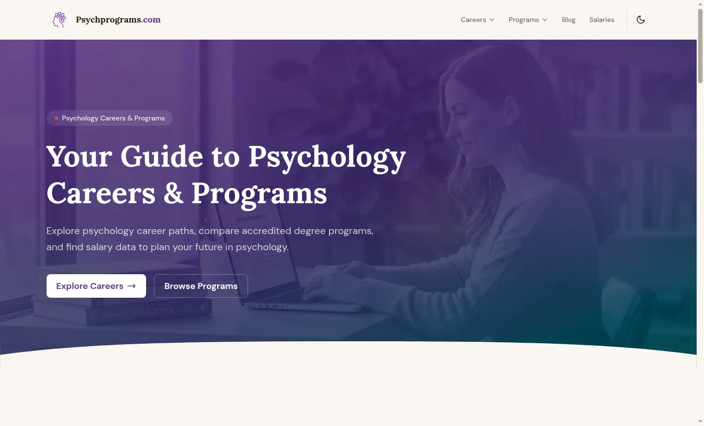 PsychPrograms.com website screenshot